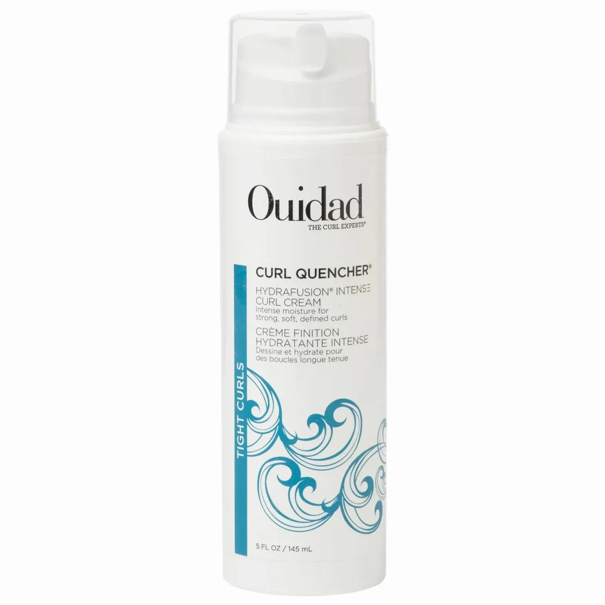 Curl Quencher Hydrating Styling Cream for Curly, Coily Hair 5 oz / 145 Ml by Ouidad