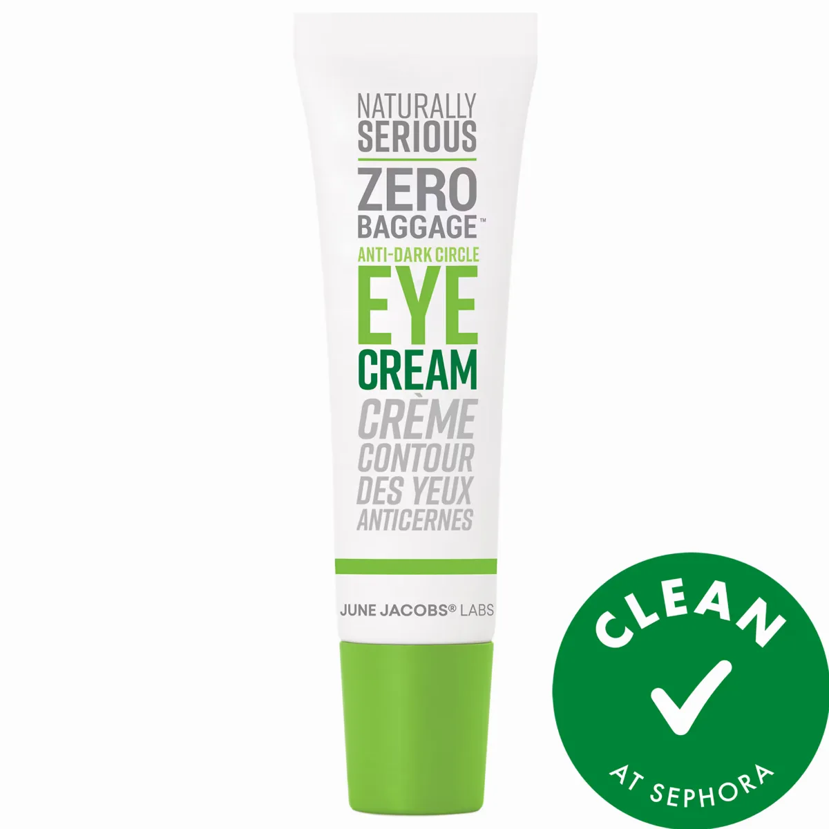Zero Baggage Anti-Dark Circle Eye Cream 0.67 oz / 20 mL by Naturally Serious