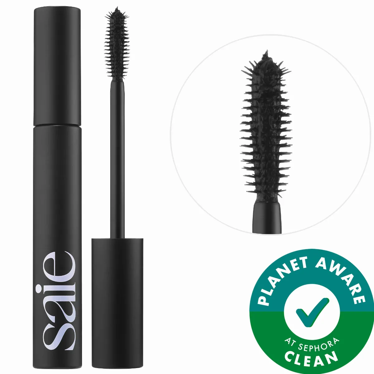 Mascara 101 Lengthening and Lifting Black 0.31 oz / 10 G by Saie