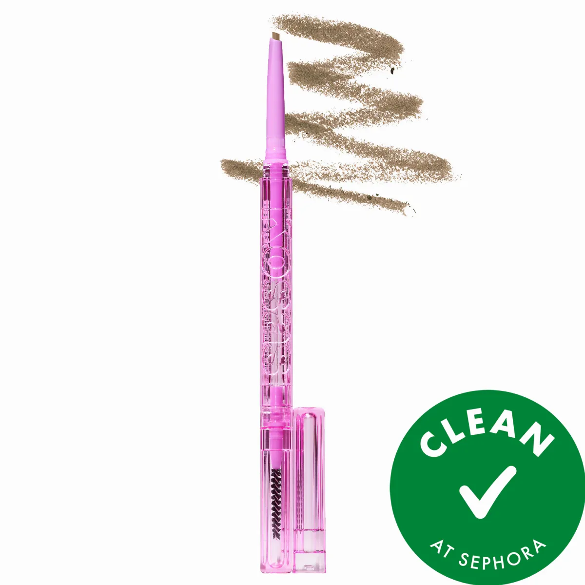 Brow Pop Dual-Action Filling and Shaping Easy Eyebrow Pencil Taupe 0.002 oz / 0.08 G by Kosas