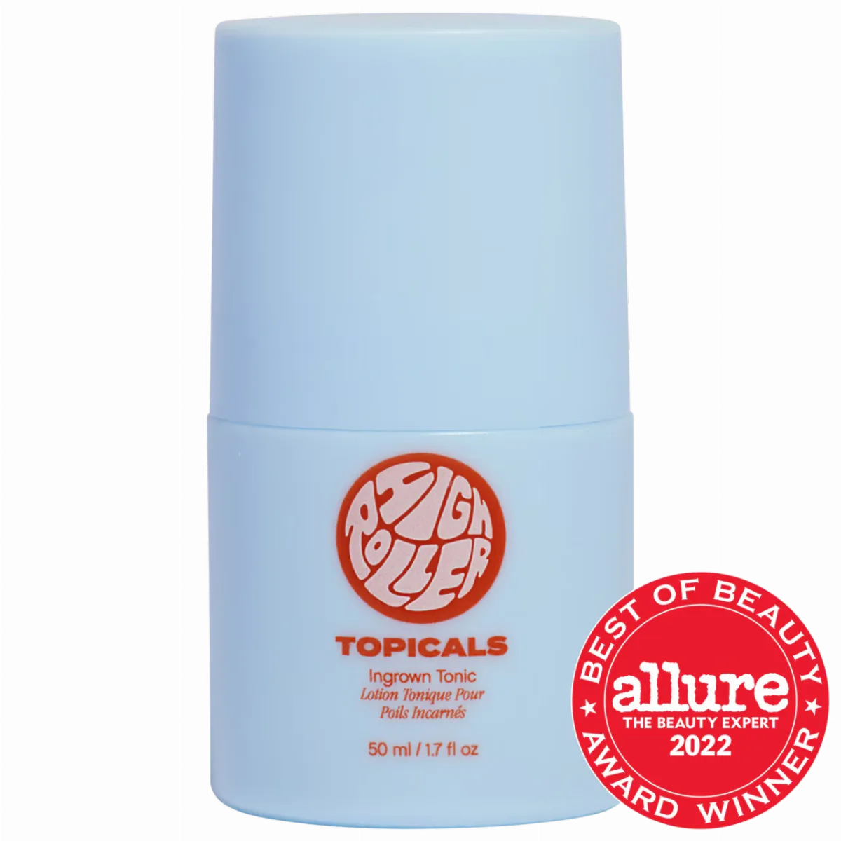 High Roller Ingrown Hair Tonic with AHA and BHA 1.7 oz / 50 mL by Topicals