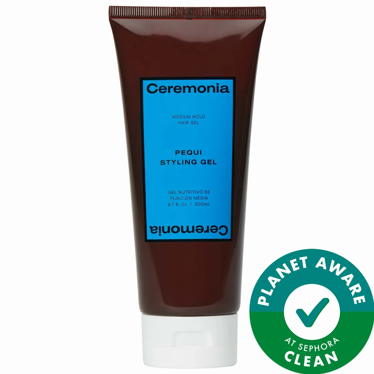 Pequi Medium-Hold Styling Hair Gel 6.7 oz / 200 mL by Ceremonia