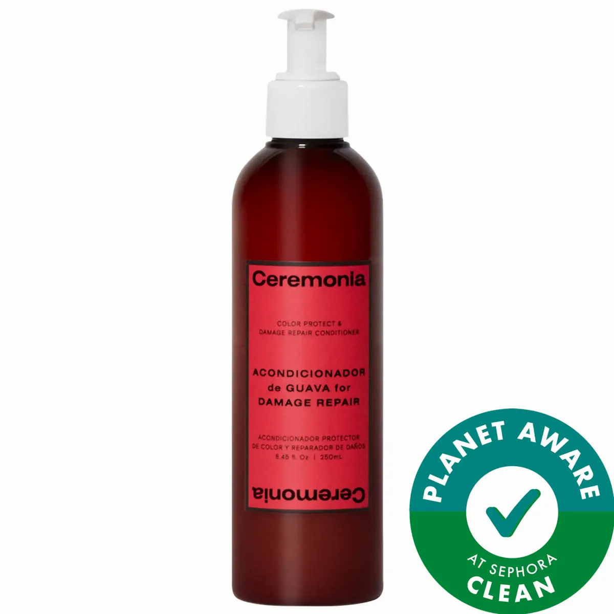 Guava Conditioner for Damaged and Color Treated Hair 8.45 oz / 250 mL by Ceremonia