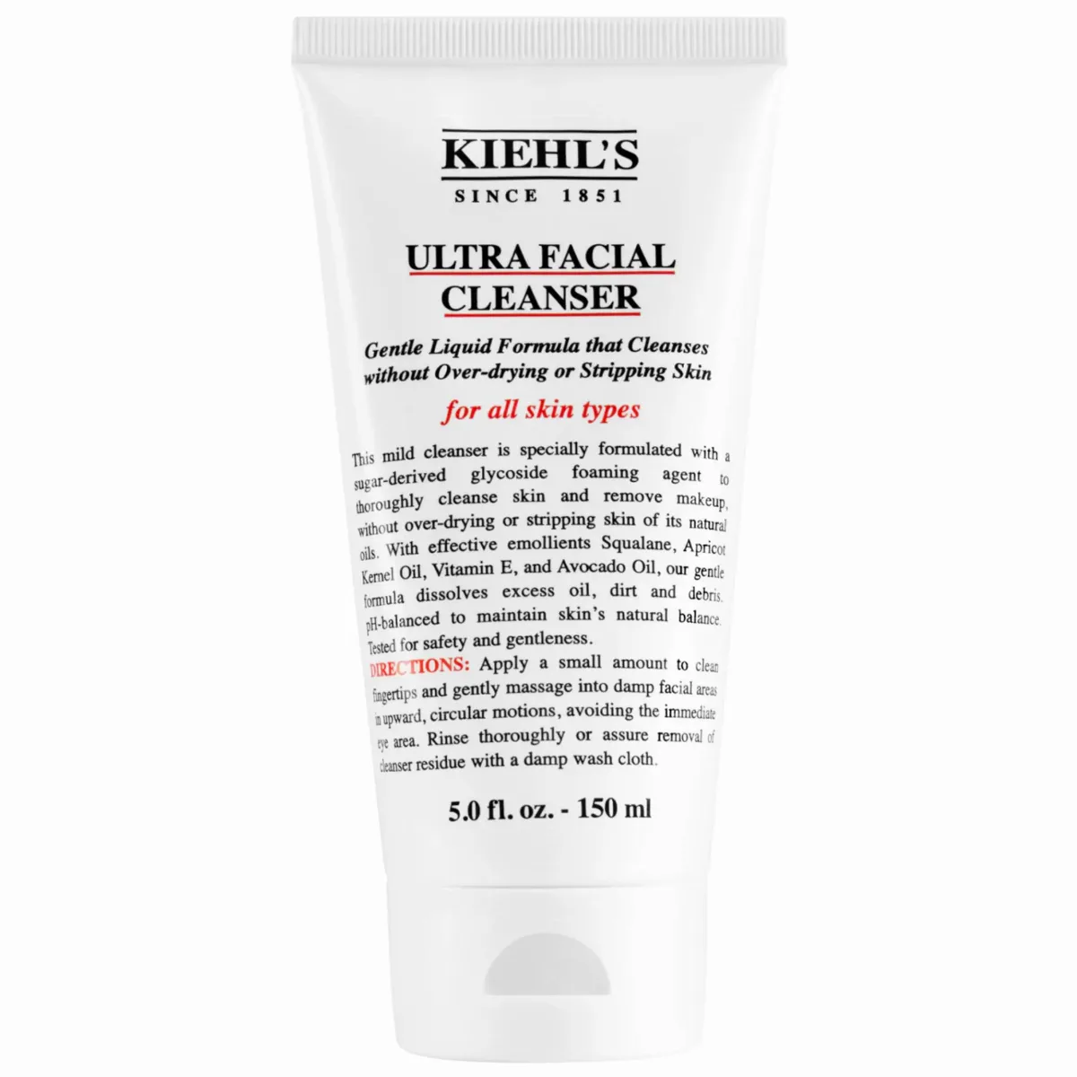 Ultra Facial Gentle Face Cleanser with Glycerin 5 oz / 150 mL by Kiehl's Since 1851