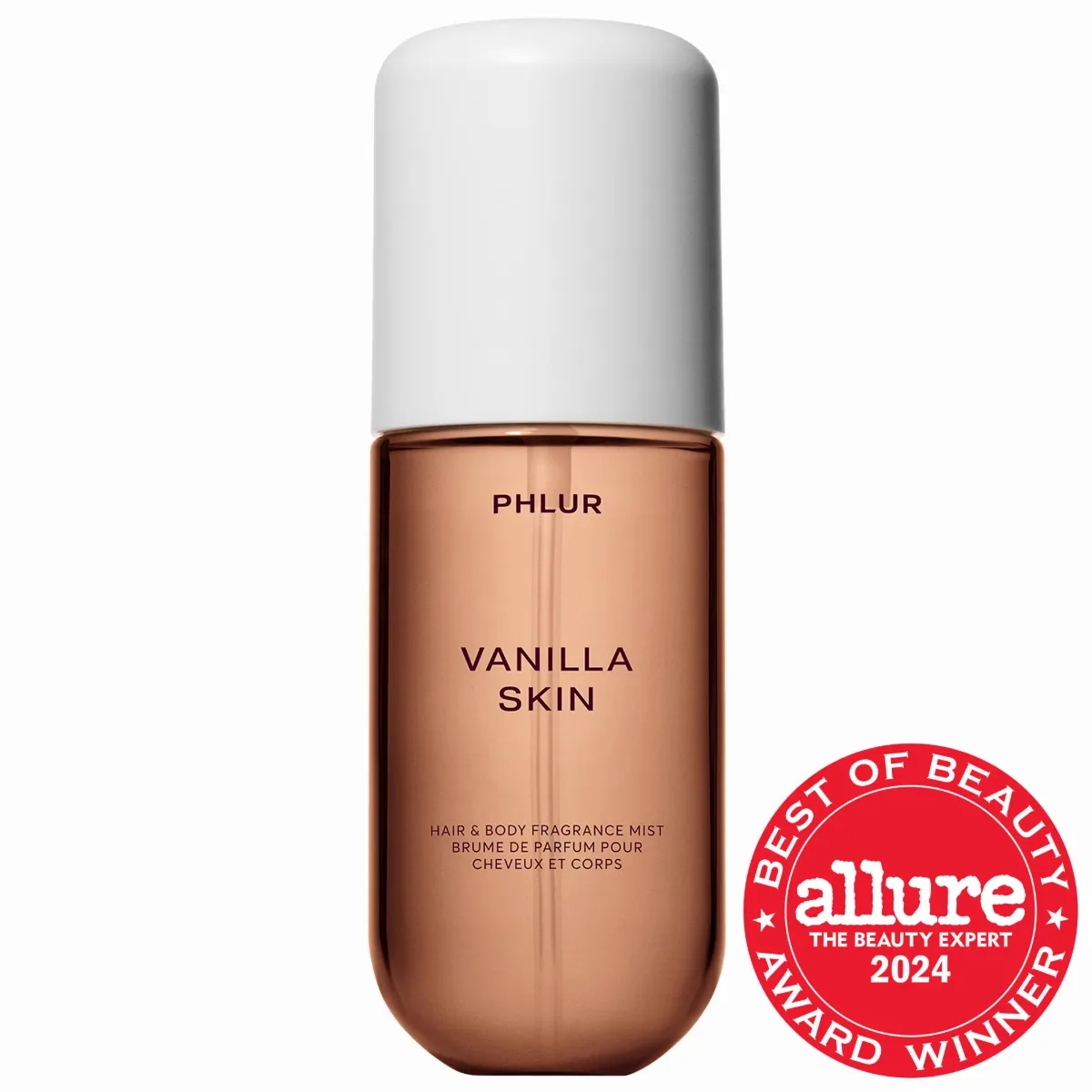 Mini Vanilla Skin Body & Hair Fragrance Mist 3 oz / 90 mL Spray by PHLUR