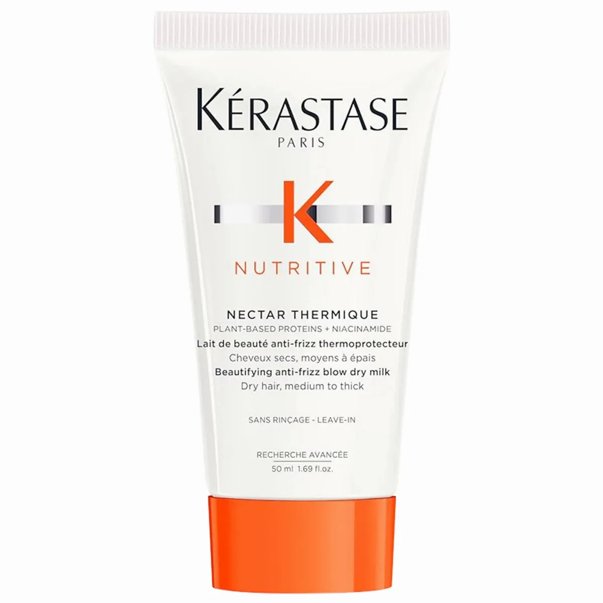 Mini Nutritive Heat Protecting Styling Cream for Dry Hair 1.7 oz / 50 Ml by Kérastase