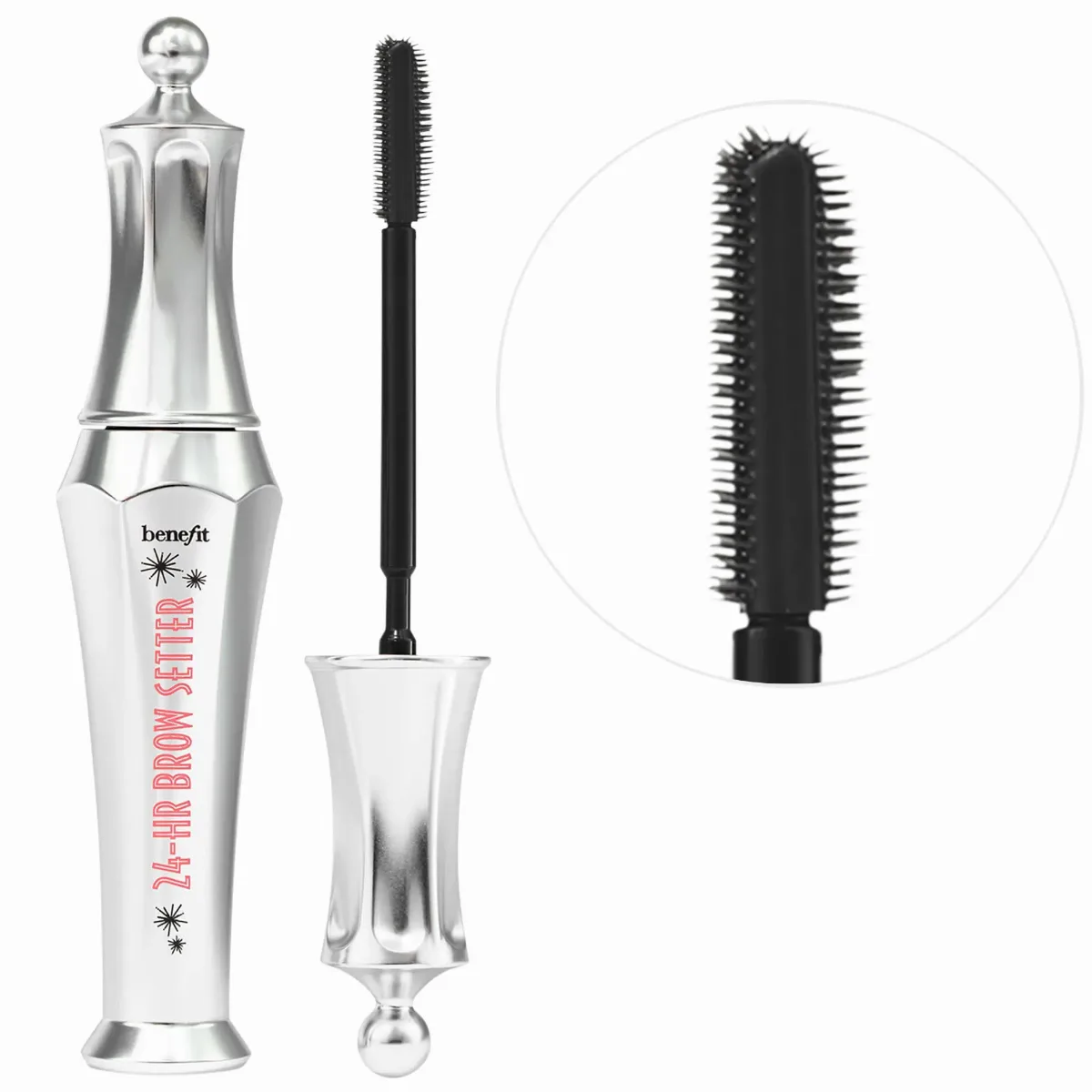 24-HR Brow Setter Clear Brow Gel with Lamination Effect.23/7ml by Benefit Cosmetics