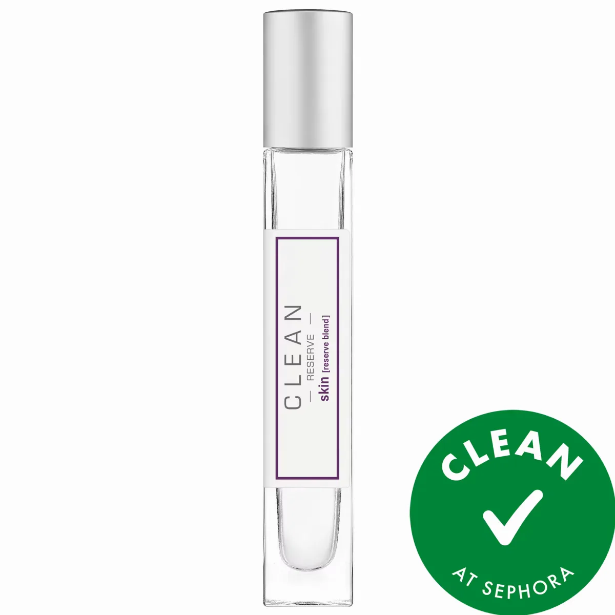 Skin Eau De Parfum with Musk and Vanilla Travel Spray 0.34 oz / 10 mL by CLEAN RESERVE