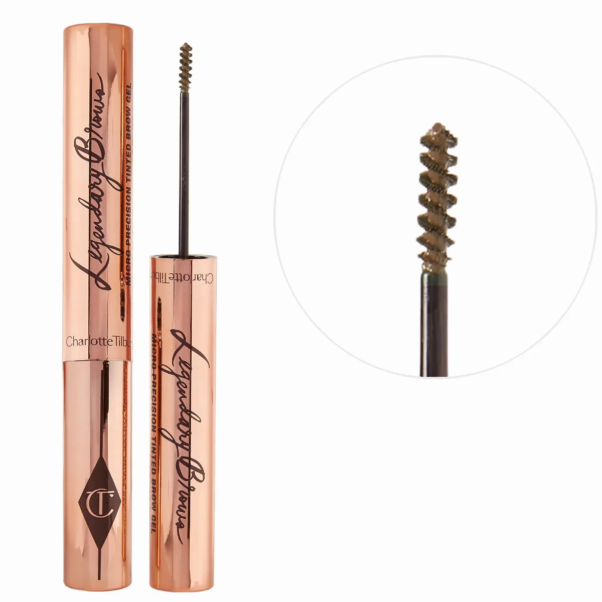 Legendary Brows Tinted Eyebrow Gel 0.04 oz / 1.15 G by Charlotte Tilbury