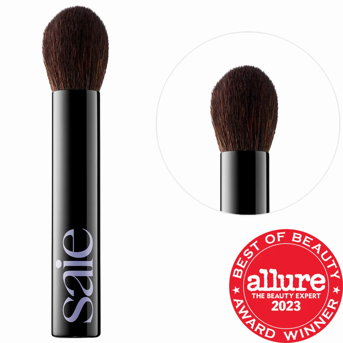 The Fluffy Brush for Targeted Powders by Saie