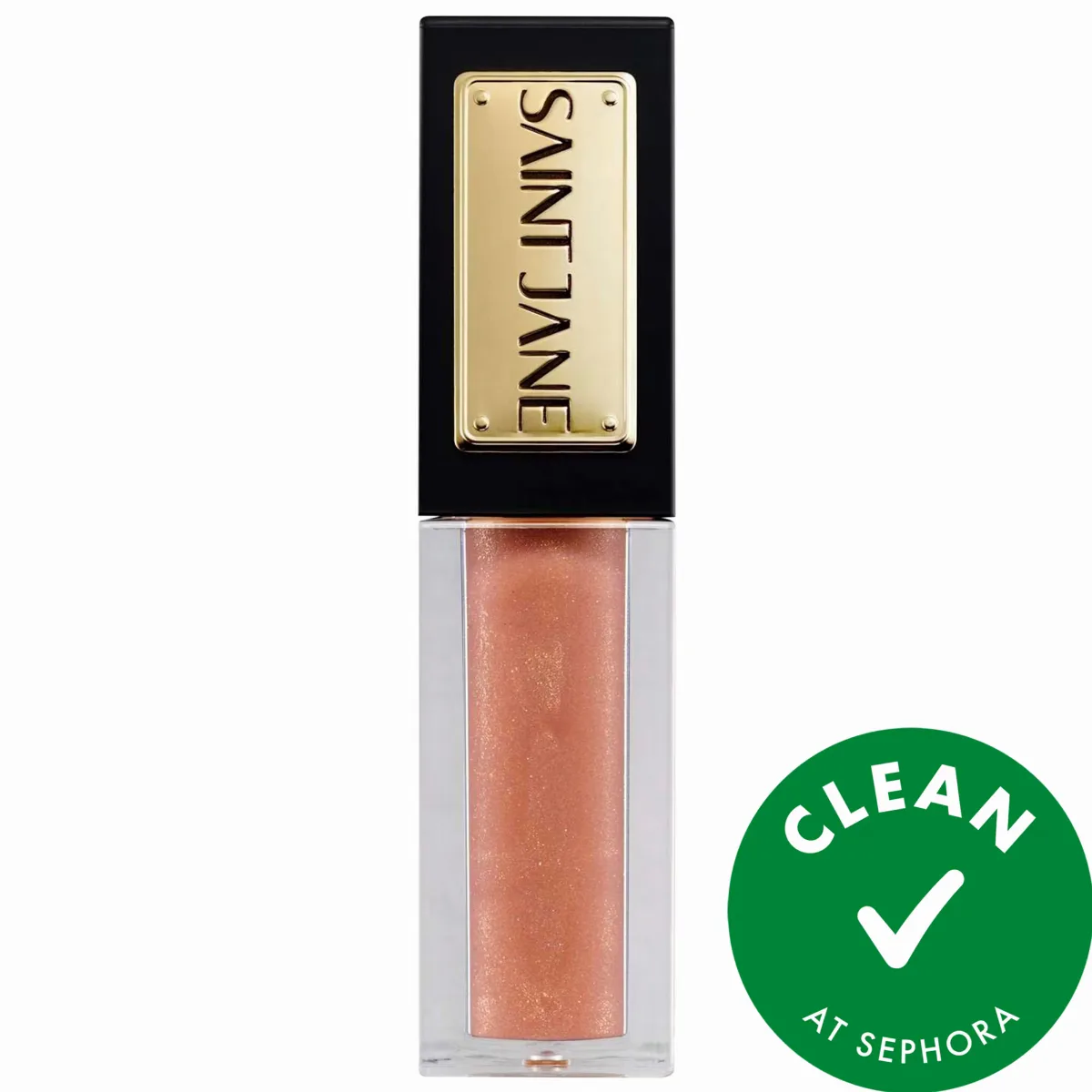 Luxury Lip Shine - Longwear Hydration Lip Oil with Vitamin C Bliss 0.15 oz / 4.4 mL by Saint Jane Beauty