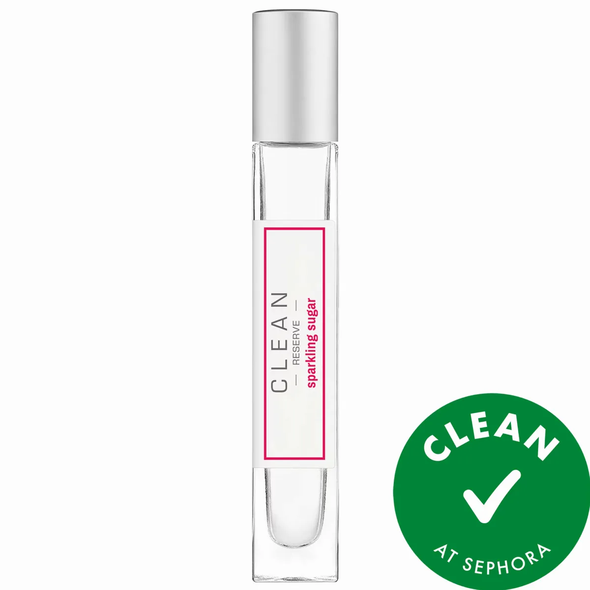 Sparkling Sugar Eau De Parfum with Peach Travel Spray 0.33 oz / 10 mL by CLEAN RESERVE