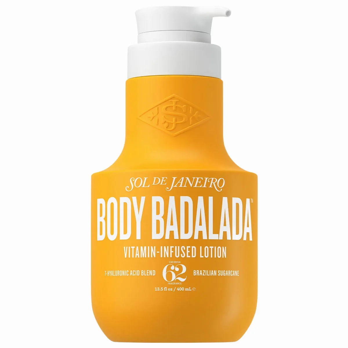 Body Badalada Lotion with Hyaluronic Acid for Daily Hydration 13.52 oz/400 mL by Sol de Janeiro