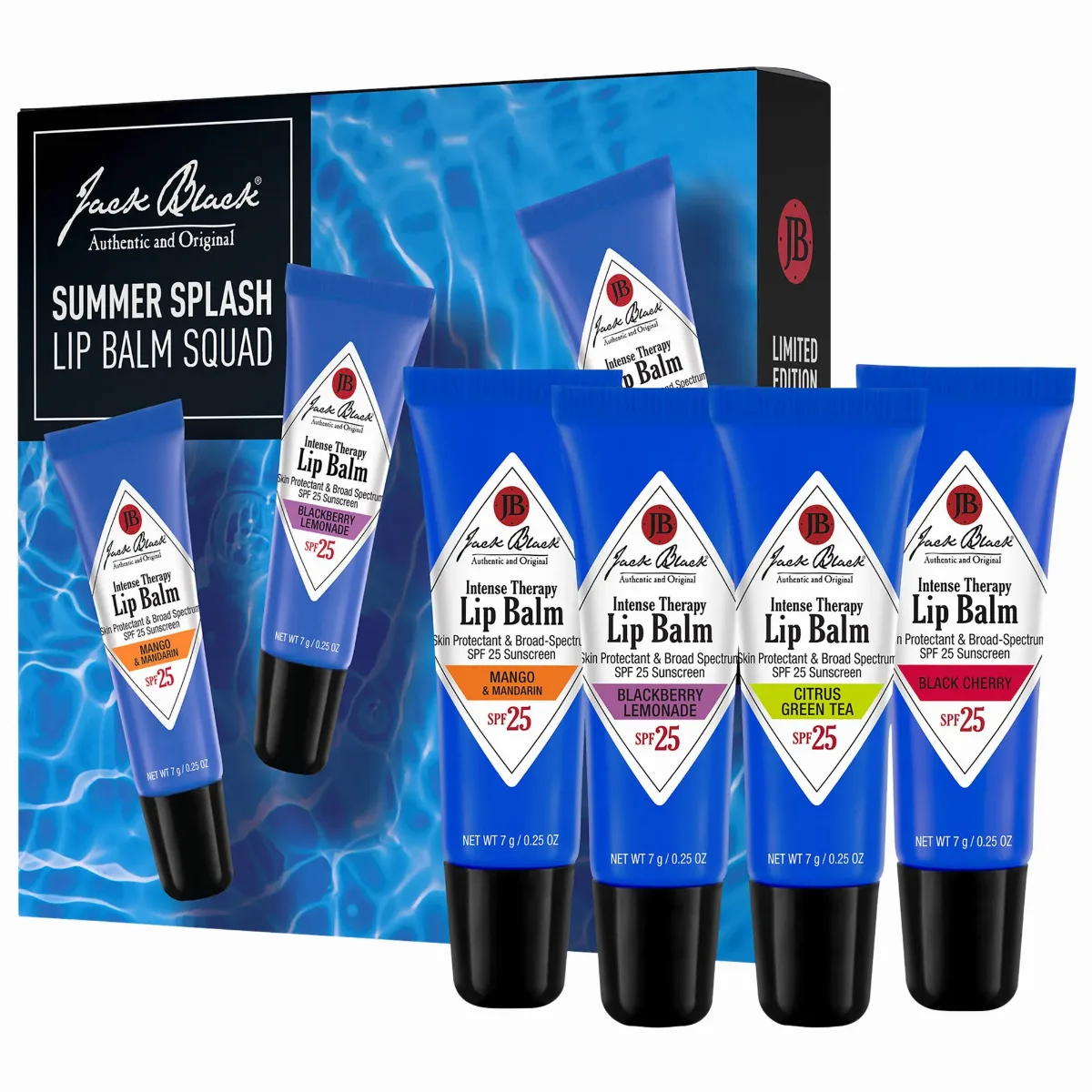 Summer Splash Lip Balm Squad by Jack Black