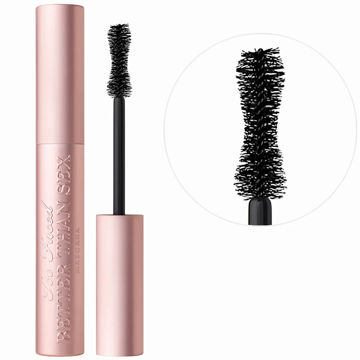 Better Than Sex Volumizing & Lengthening Mascara Black Standard Size Black - 0.27 Oz/ 8 mL by Too Faced