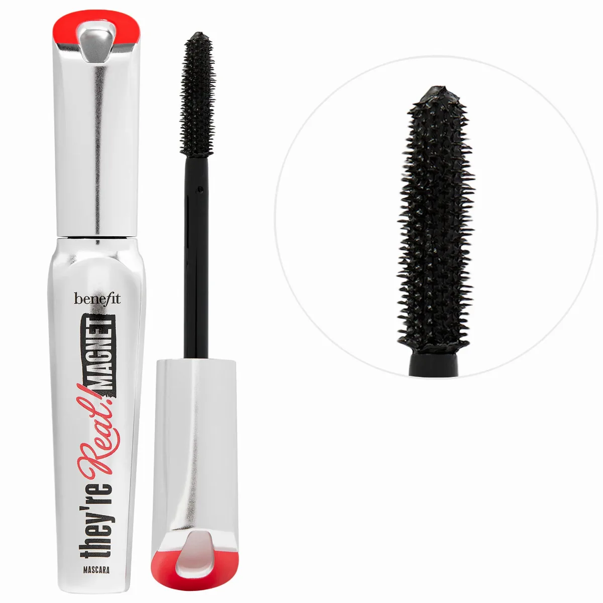 They're Real! Magnet Extreme Lengthening Mascara Supercharged Black 0.3 Oz/ 8.5 G by Benefit Cosmetics