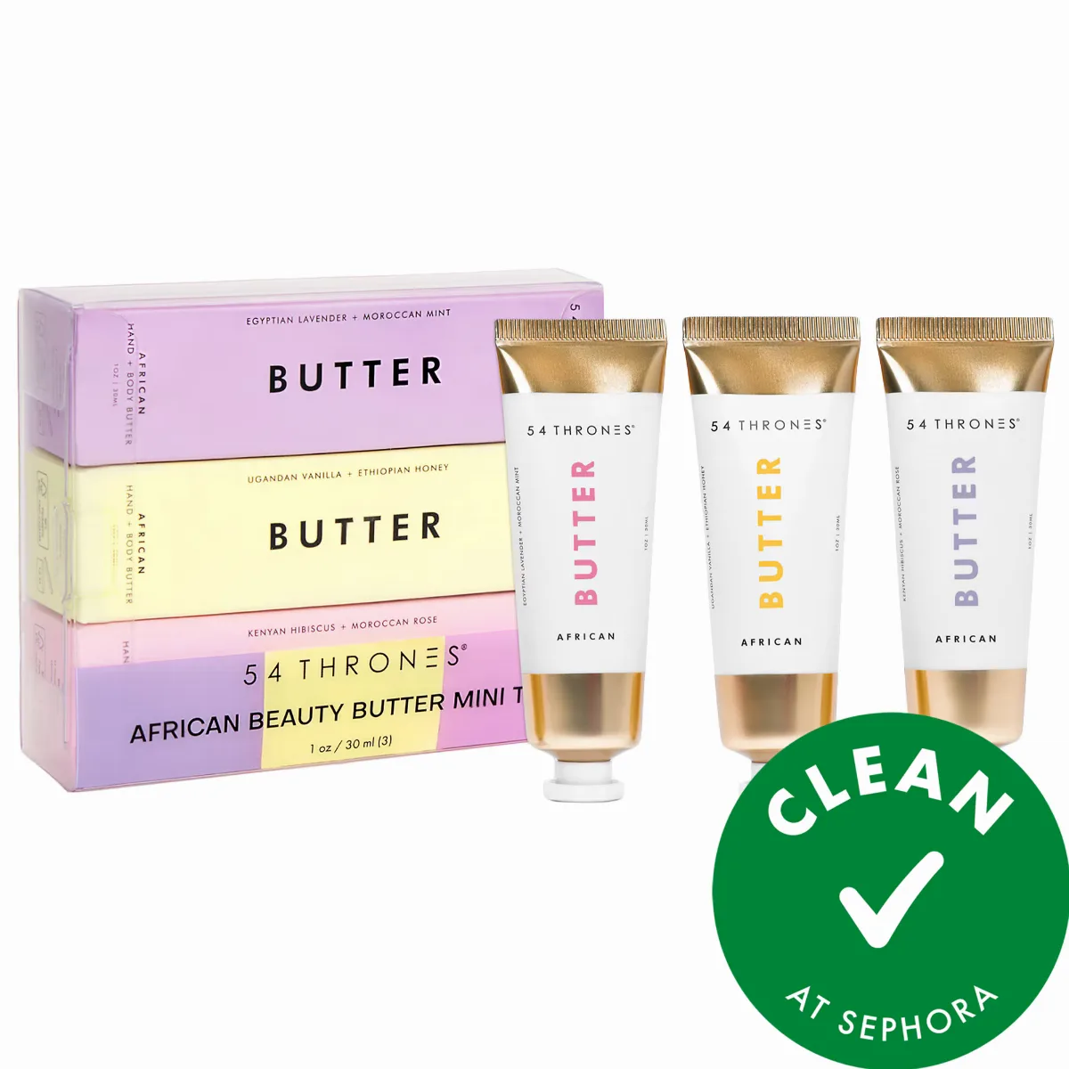 African Beauty Butter Mini Gift Set by 54 Thrones