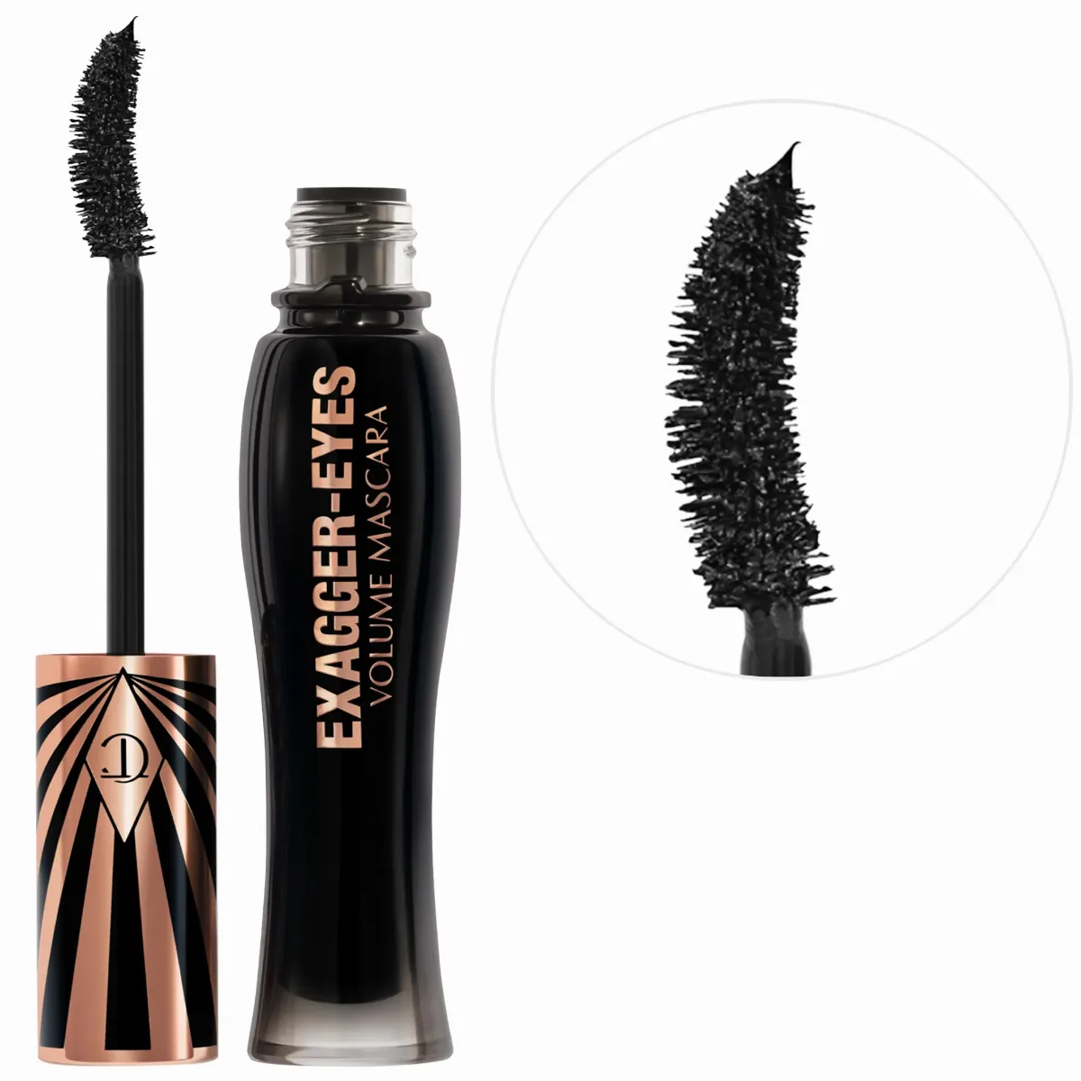 Exagger-Eyes Volumizing and Curling Mascara Exagger-Black 0.28 oz by Charlotte Tilbury