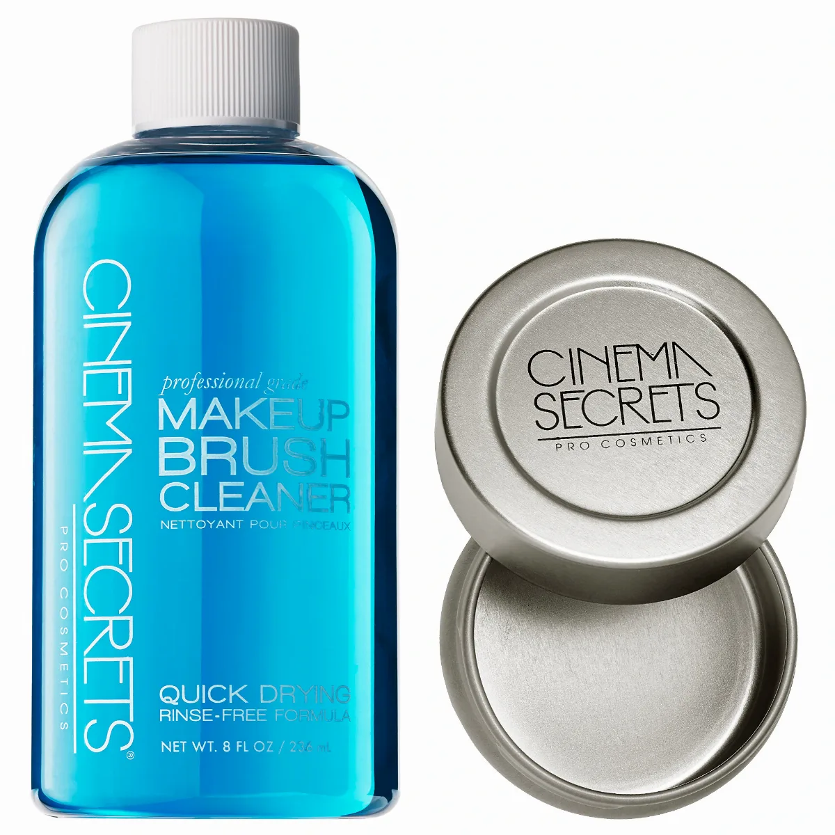 Makeup Brush Cleaner Pro Starter Kit 8 oz / 237 mL by Cinema Secrets