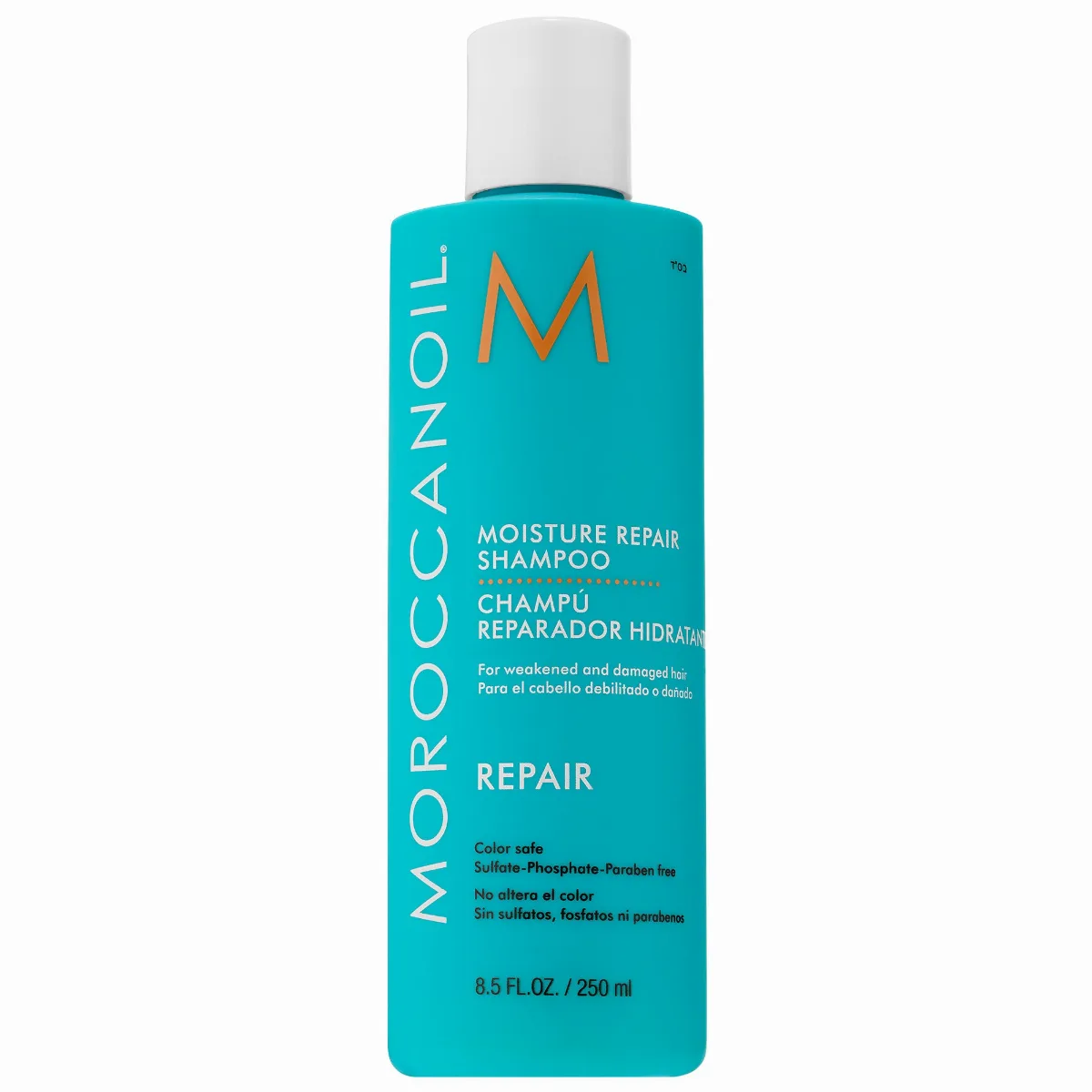 Moisture Repair Shampoo for Damaged Hair 8.5 oz / 250 mL by Moroccanoil