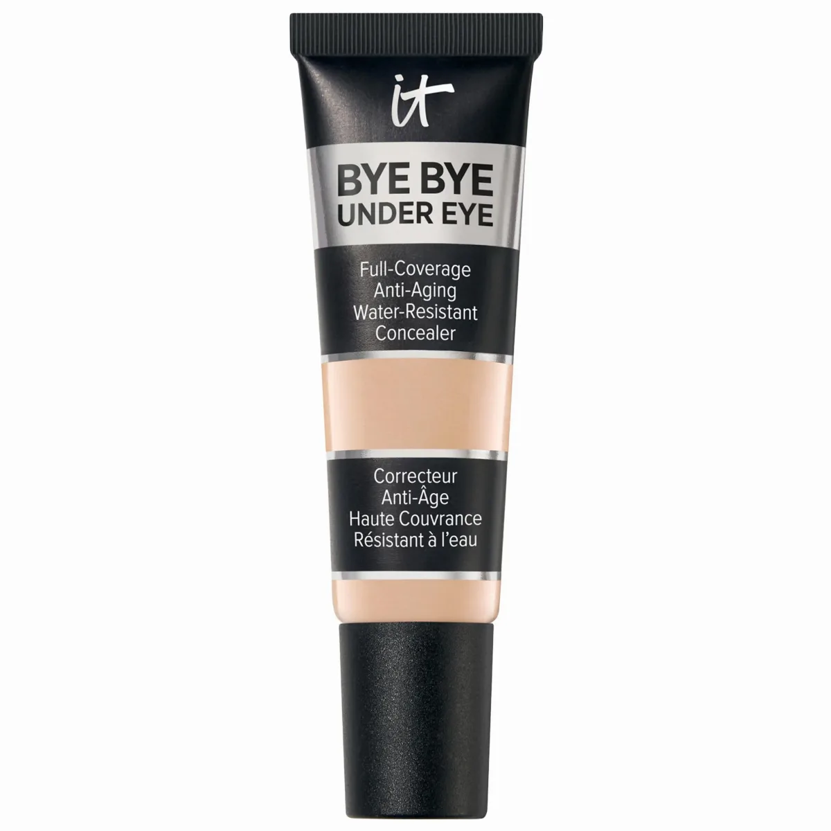 Bye Bye Under Eye Anti-Aging Full Coverage Concealer with Hyaluronic Acid 10.5 Light 0.4 oz / 12 mL by IT Cosmetics