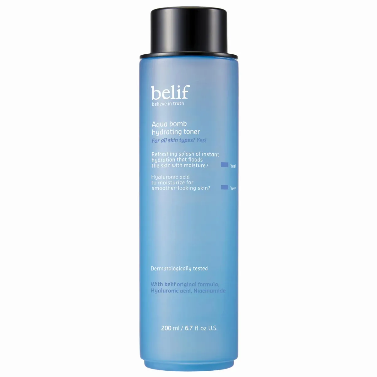 Aqua Bomb Hydrating Toner with Hyaluronic Acid 6.75 oz / 200 mL by belif