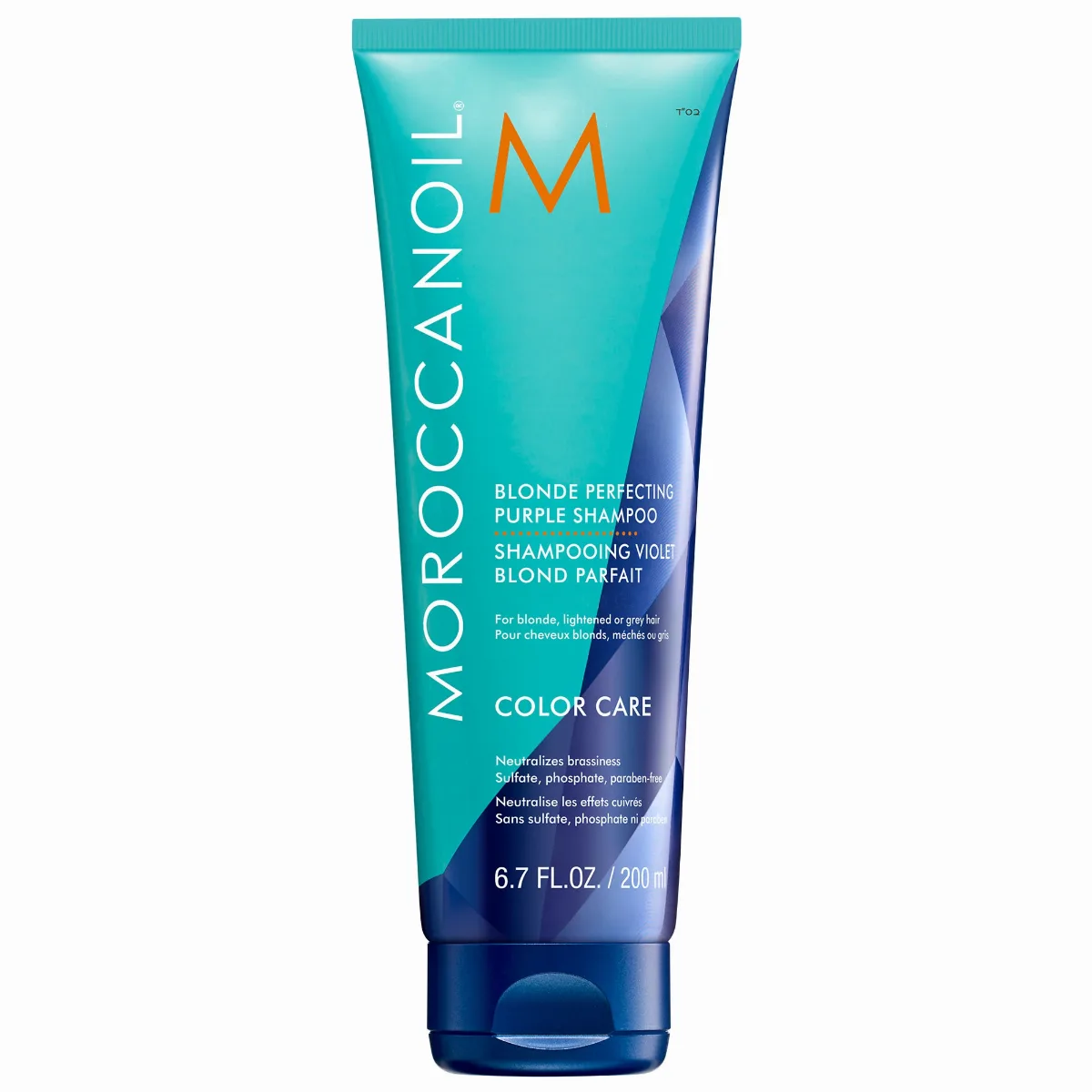 Blonde Perfecting Purple Shampoo with Argan Oil 6.7 oz / 200 mL by Moroccanoil