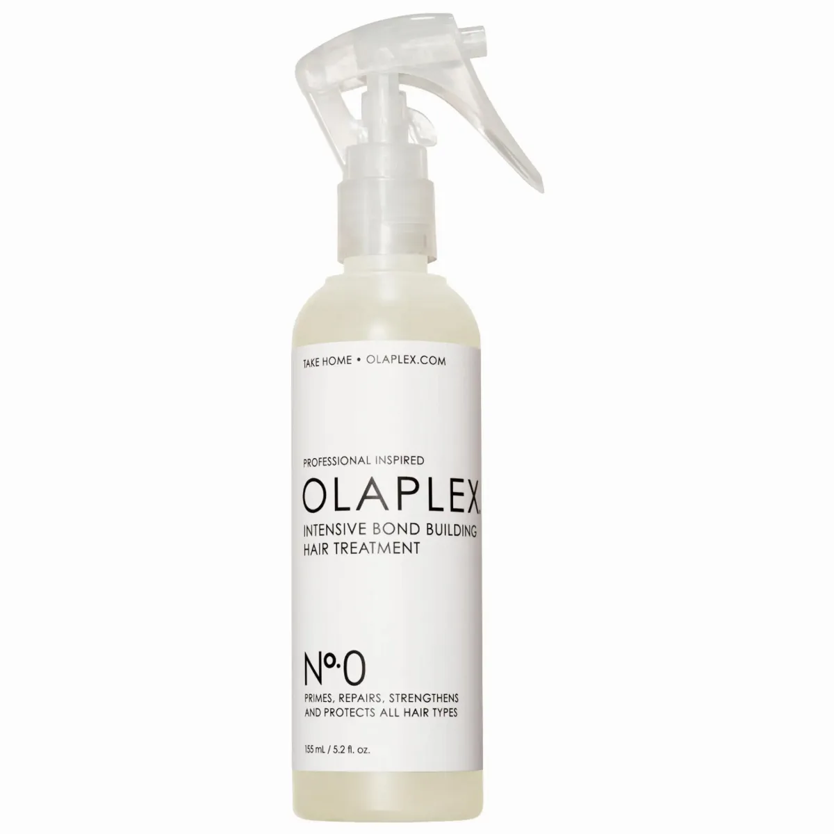No. 0 Intensive Bond Building Hair Treatment for Deep Repair & Strengthening 5.2 oz / 155 Ml by Olaplex