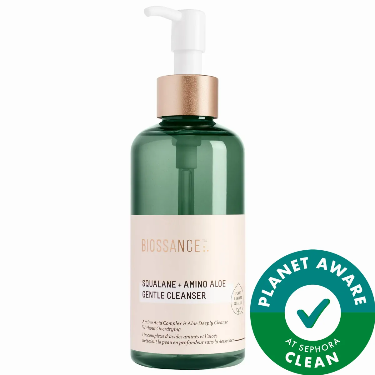 Amino Aloe Gentle Pore-Minimizing Cleanser + Squalane 6.76 oz / 200 Ml by Biossance