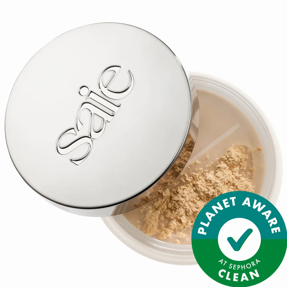 Airset Radiant and Weightless Talc-Free Loose Setting Powder Translucent 0.14 oz / 4 G by Saie