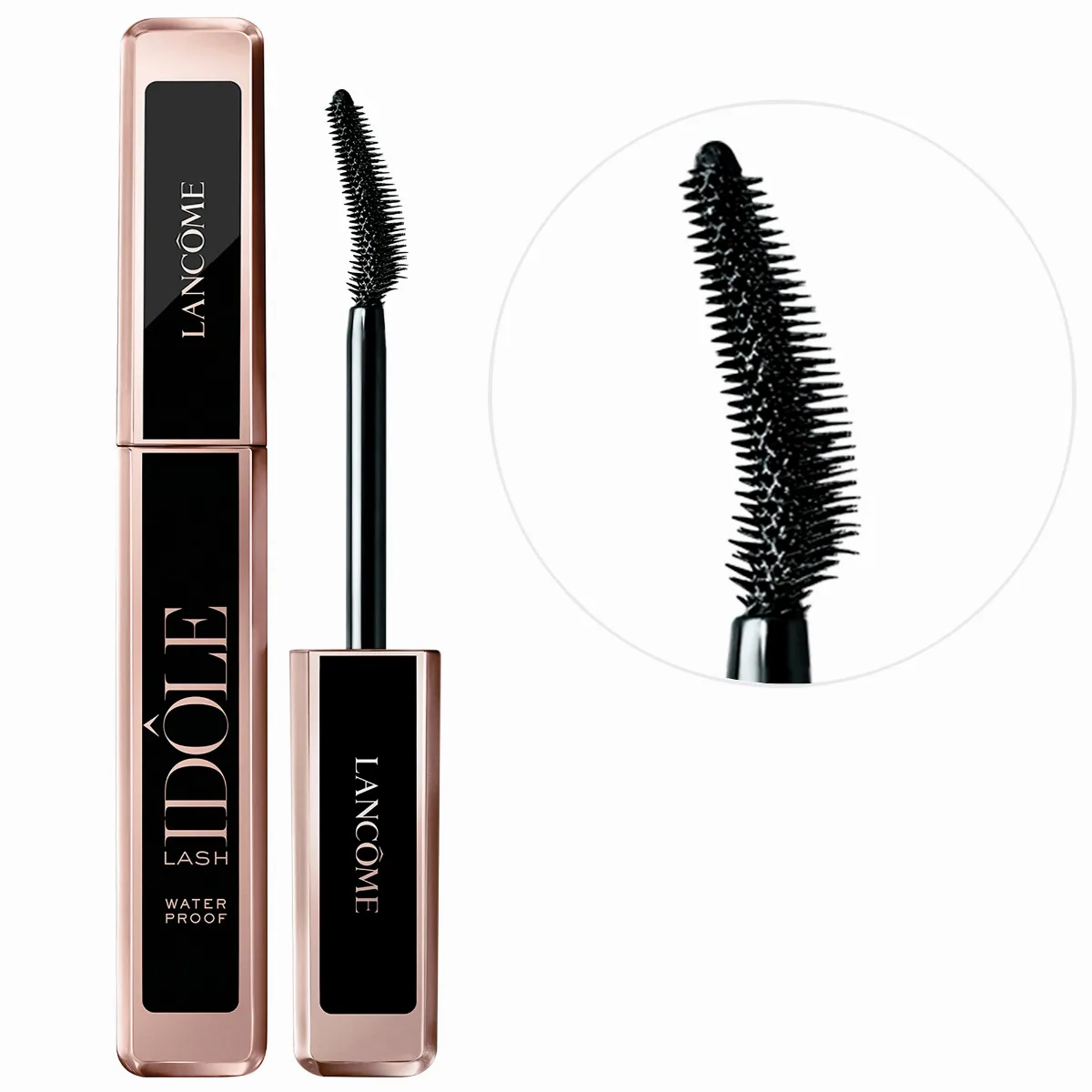 Lash Idôle Lash-Lifting & Volumizing Waterproof Mascara 01 Glossy Black 0.27 oz / 8 mL by Lancôme