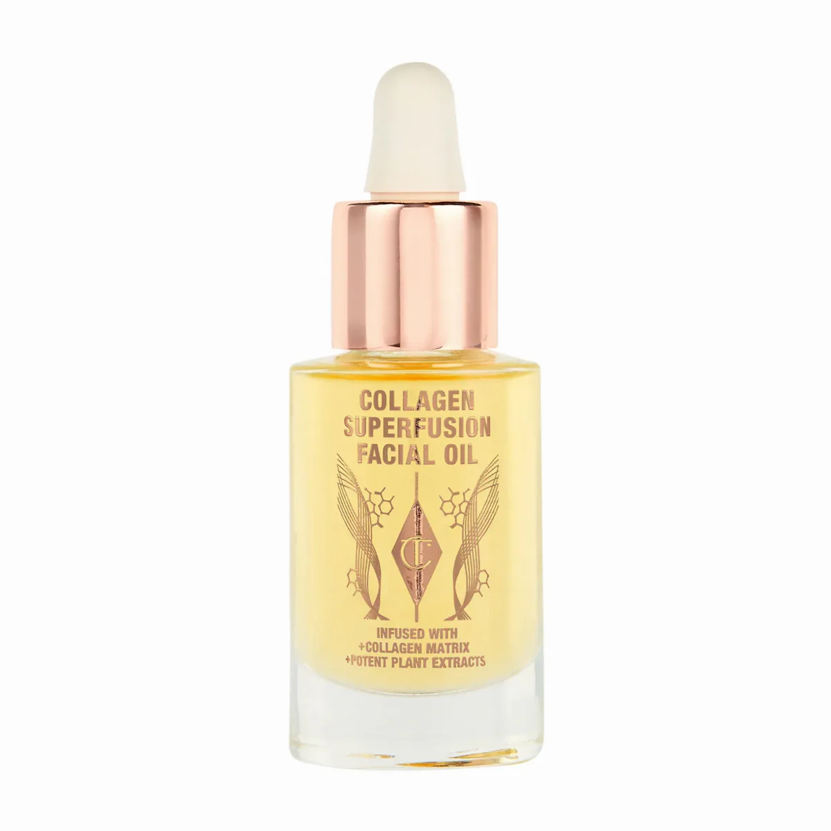 Mini Collagen Superfusion Firming & Plumping Facial Oil 0.27 oz / 8 mL by Charlotte Tilbury