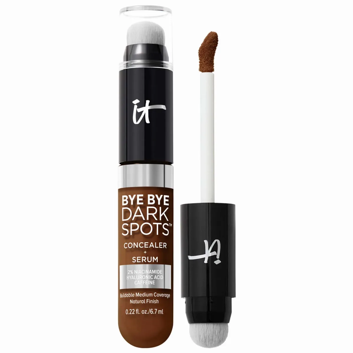 Bye Bye Dark Spots Concealer + Serum with Niacinamide & Hyaluronic Acid Deep Neutral 61 0.22 oz / 6.5 mL by IT Cosmetics