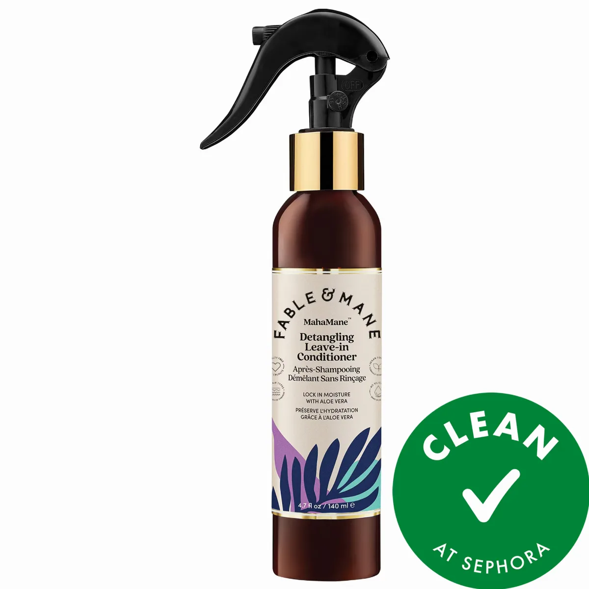MahaMane Detangling Leave-In Conditioner 4.7 oz / 140 Ml by Fable & Mane