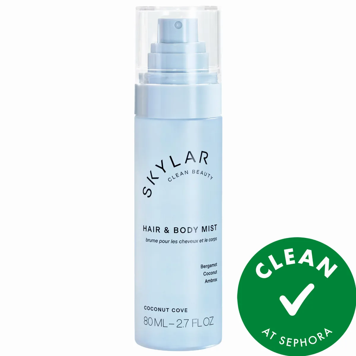 Coconut Cove Hair & Body Mist 2.7 oz Spray by SKYLAR
