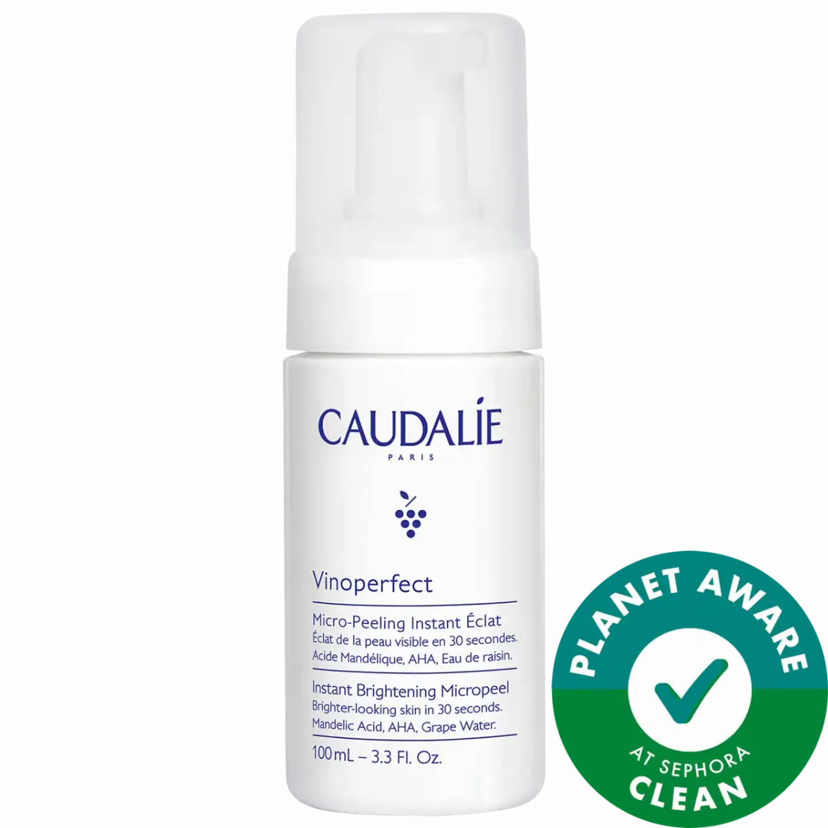 Vinoperfect Brightening Daily AHA Micropeel 3.3 oz by Caudalie
