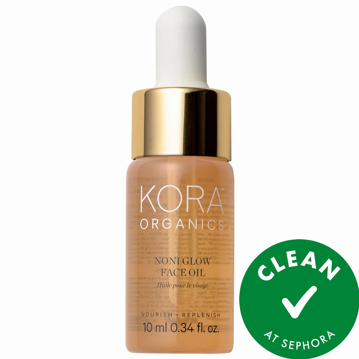 Mini Noni Glow Radiant Face Oil with Antioxidants 0.34/10 by KORA Organics