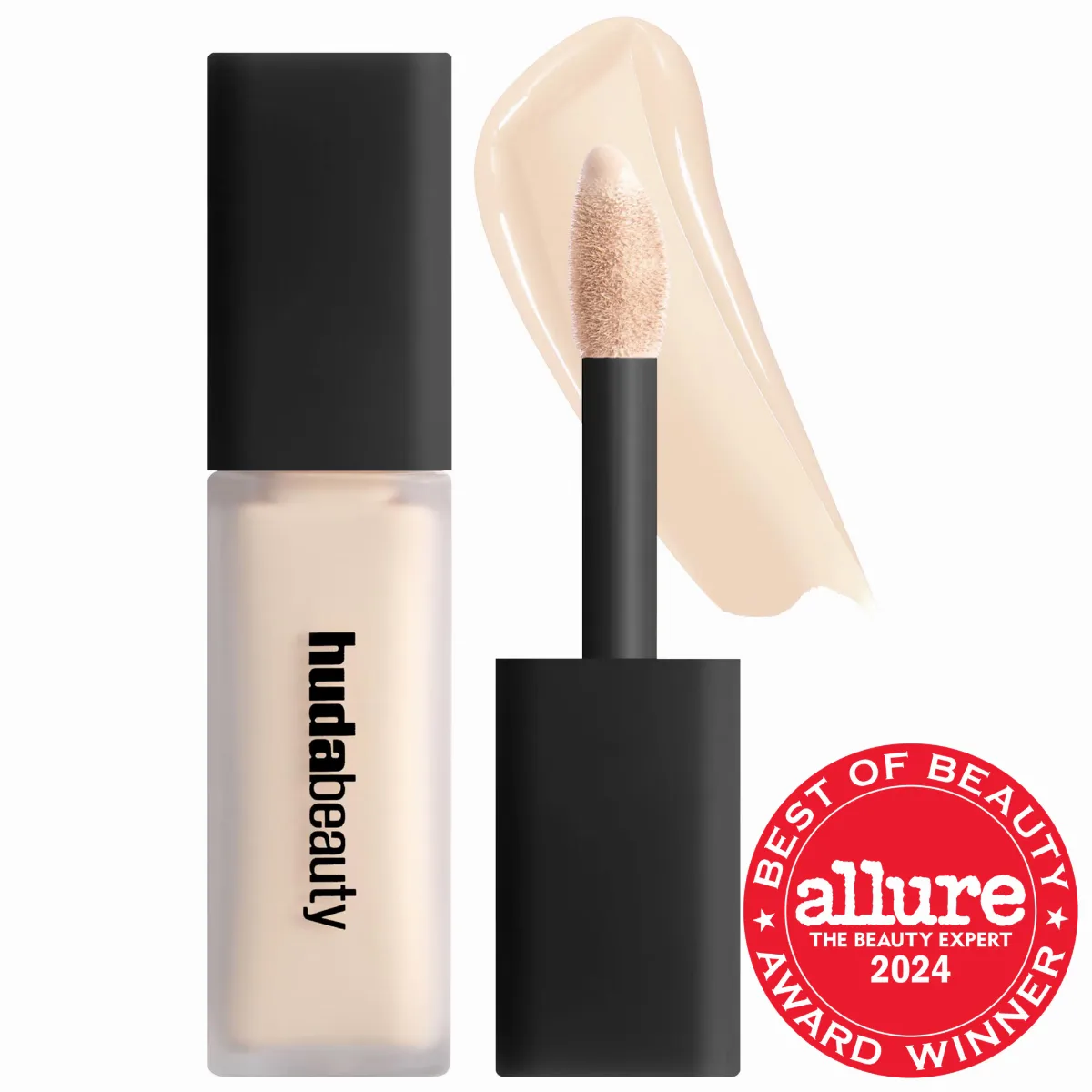 #FauxFilter Matte Buildable Coverage Waterproof Concealer Whipped Cream 0.1 Golden 0.30 oz / 9 Ml by HUDA BEAUTY