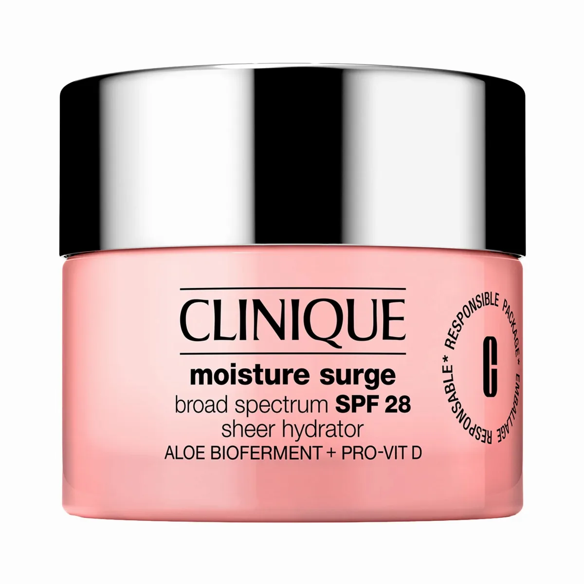 Mini Moisture Surge Broad Spectrum SPF 28 Sheer Hydrator Moisturizer 1 oz / 30 mL by CLINIQUE