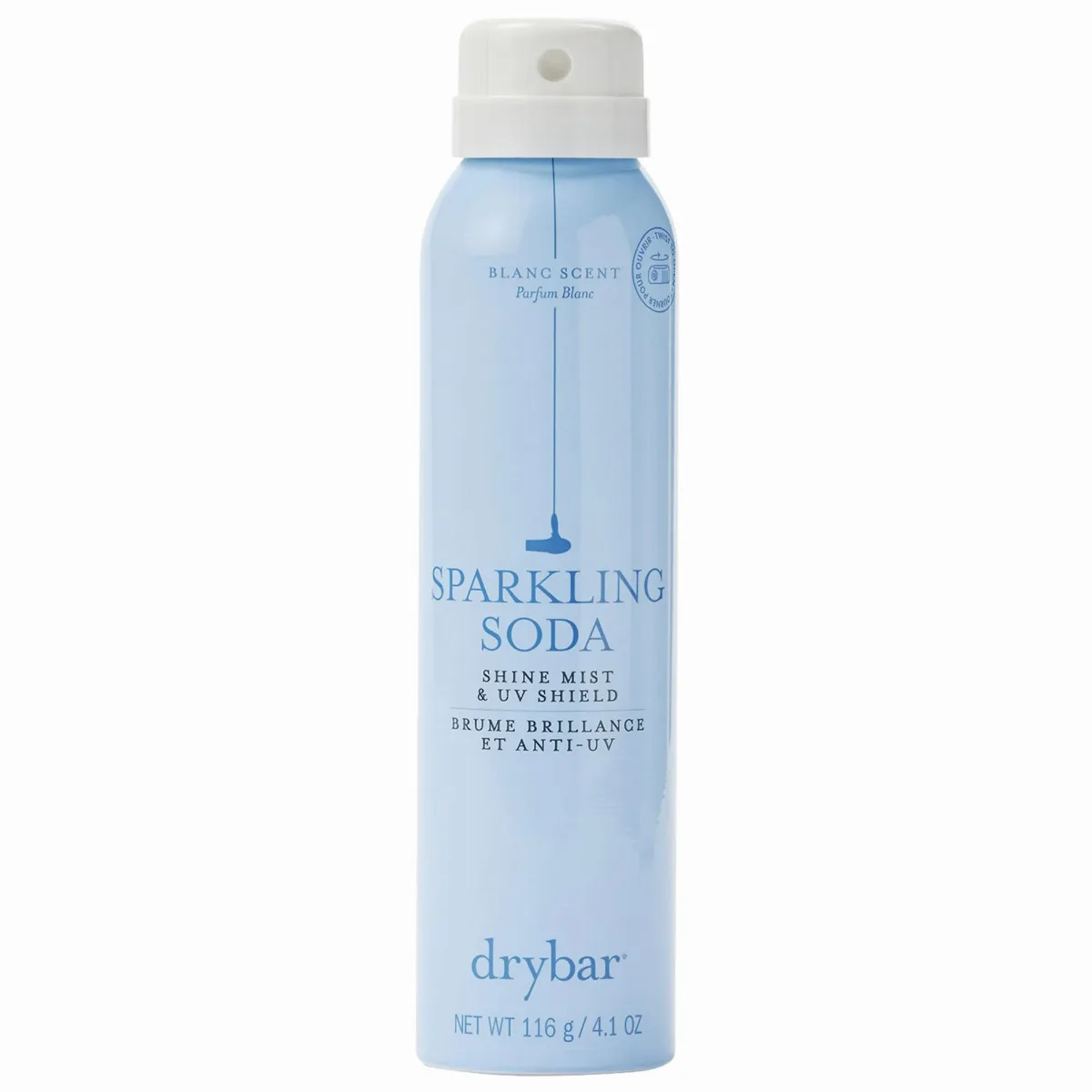 Sparkling Soda Shine Mist 4.1 oz / 116 G by Drybar