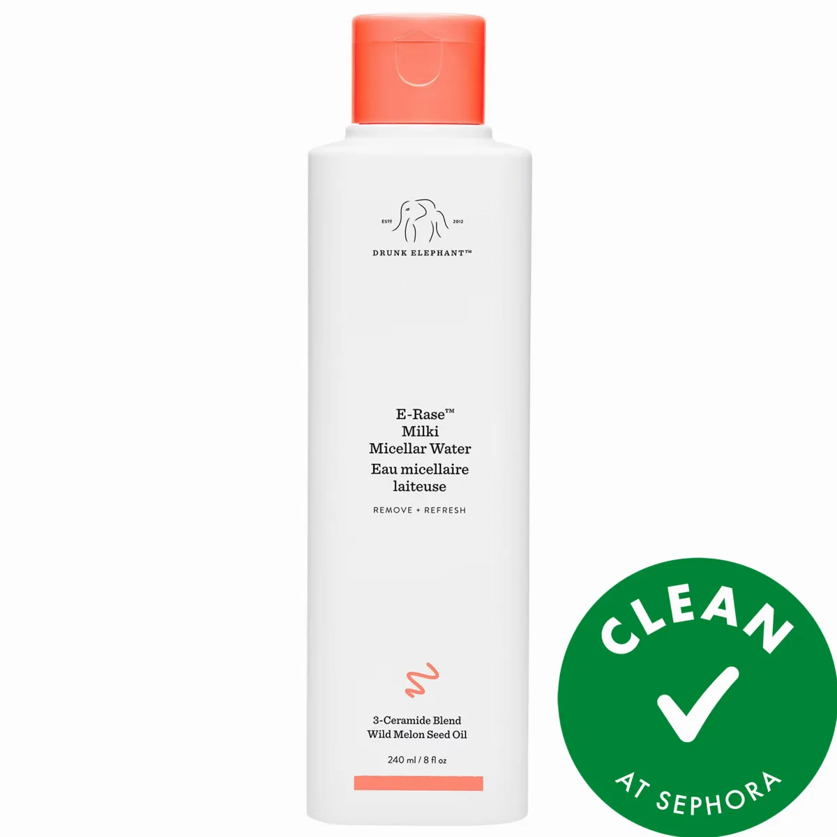 E-Rase Milki Micellar Water 8 oz / 240 mL by Drunk Elephant