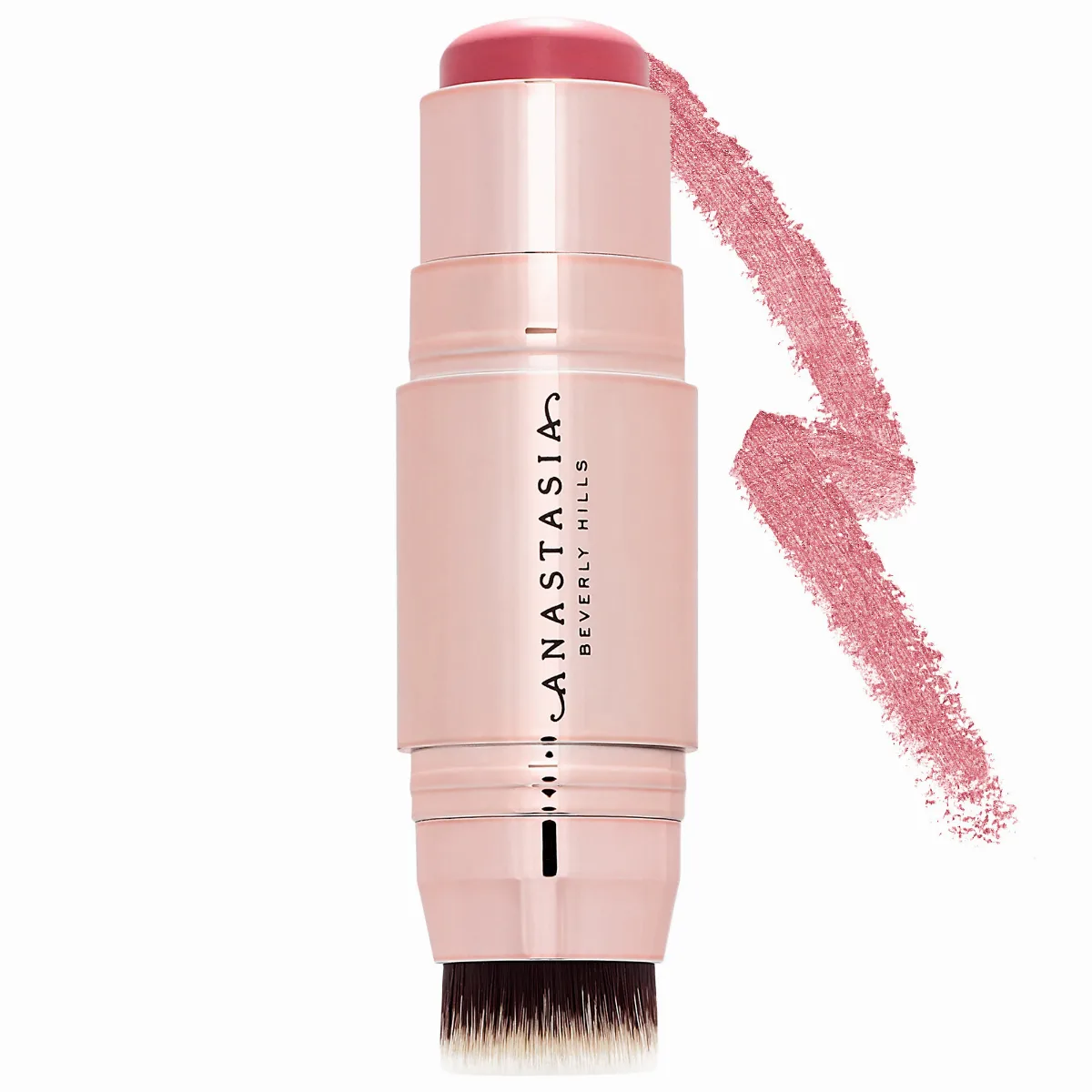 Cream Stick Blush with Brush Applicator Pink Dahlia 0.28 oz / 8 G by Anastasia Beverly Hills