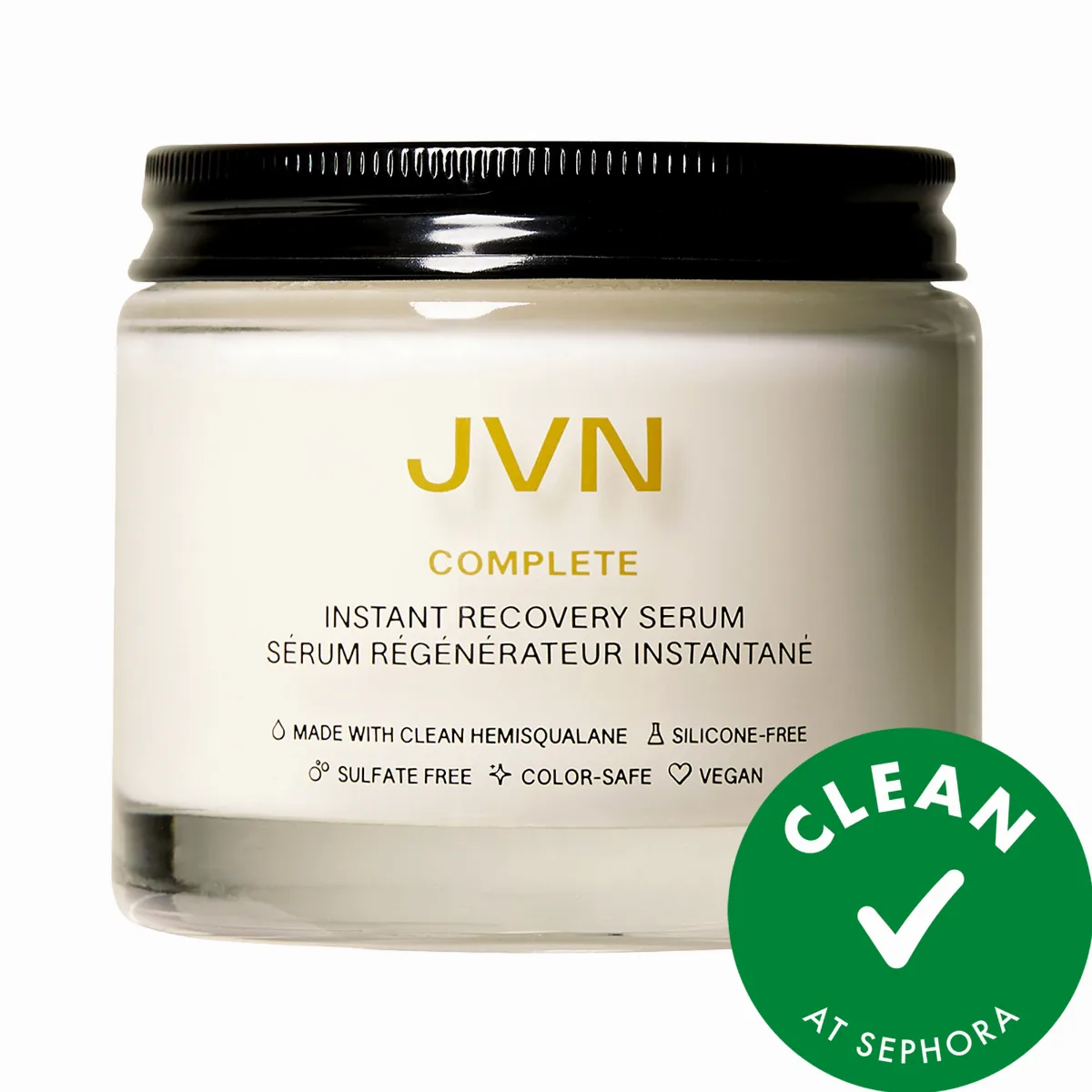 Complete Instant Recovery Heat Protectant Leave-In Serum 3.4 oz / 100 mL by JVN