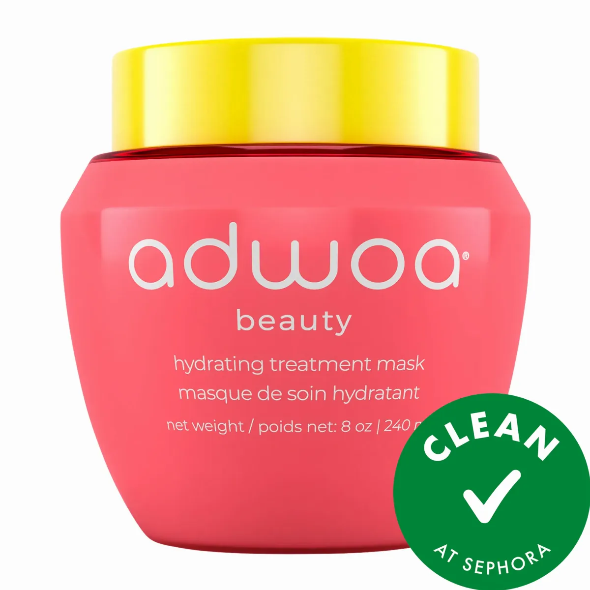 Hydrating Treatment Mask with Melonberry 8 oz / 240 mL by adwoa beauty