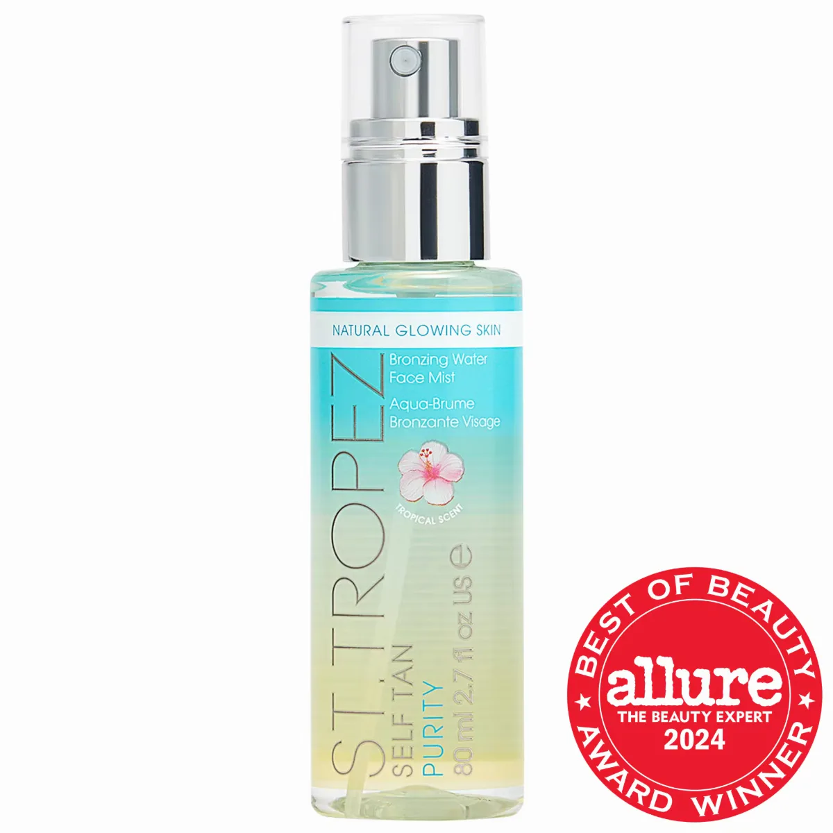 Self Tan Purity Bronzing Water Face Mist 2.7 oz / 80 mL by St. Tropez