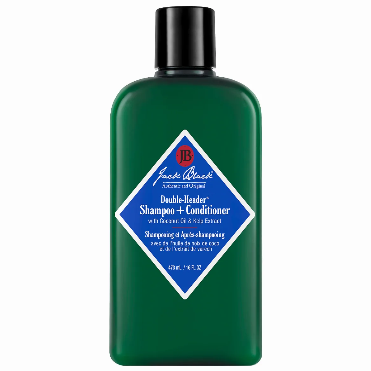 Double Header Shampoo + Conditioner 16 oz / 473 mL by Jack Black