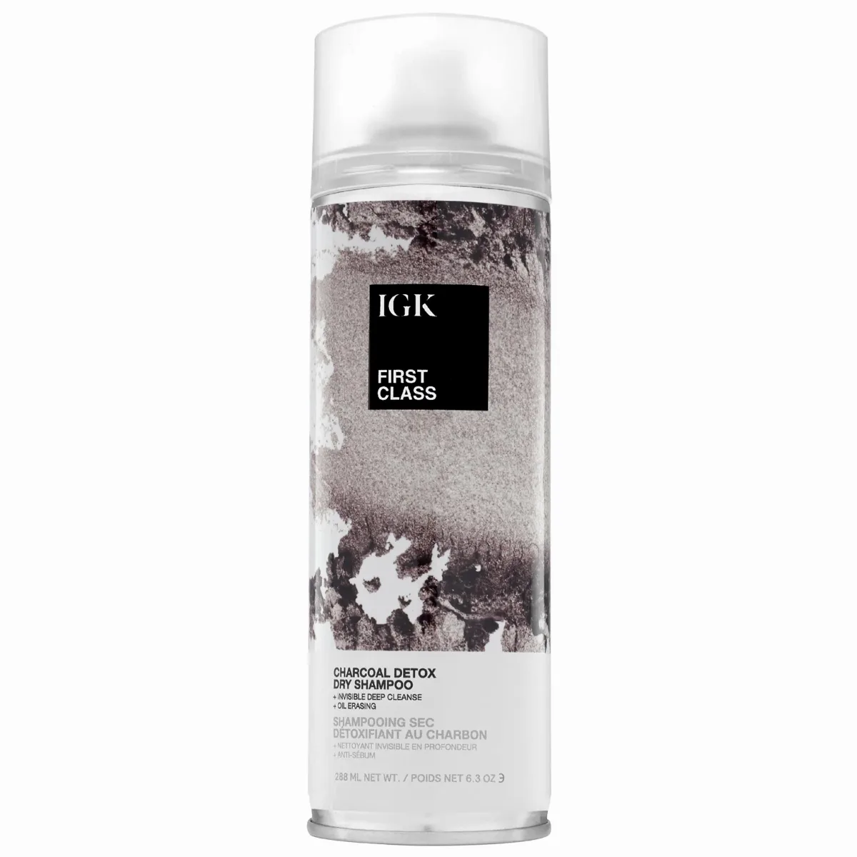 First Class Charcoal Detox Dry Shampoo 6.3 oz / 288 mL by IGK