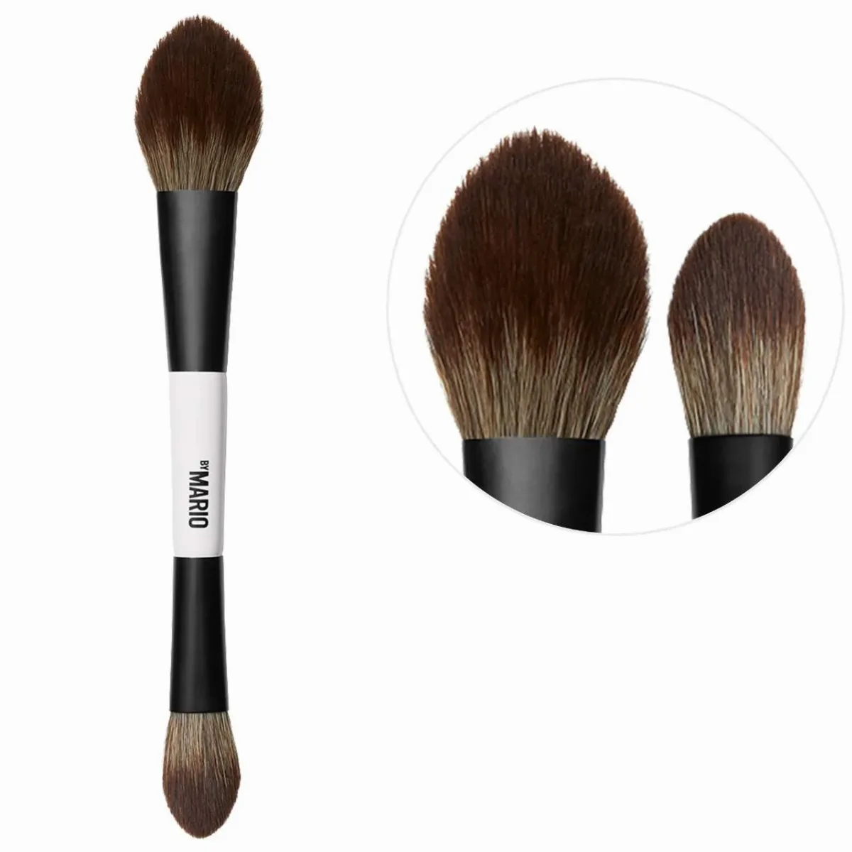 F3 Dual-Ended Precision Powder Brush by MAKEUP BY MARIO
