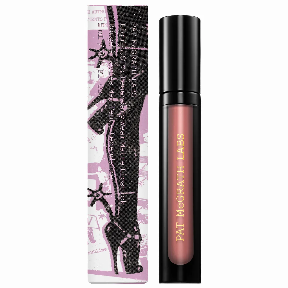 LiquiLUST: Legendary Wear Matte Lipstick Divine Rose 0.17 oz / 5 Ml by PAT McGRATH LABS