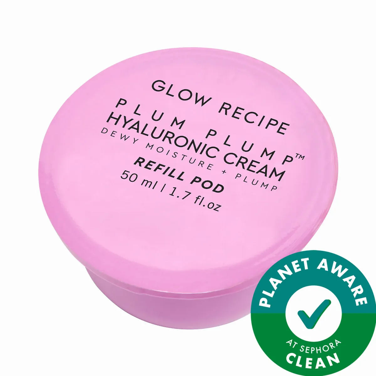 Plum Plump Refillable Hyaluronic Acid Moisturizer 1.7 oz / 50 mL Refill by Glow Recipe